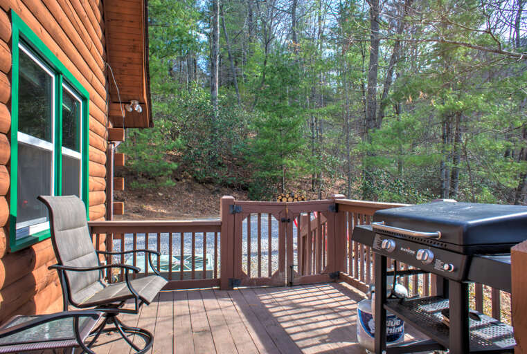Outdoor Dining Area & Gas Grill
