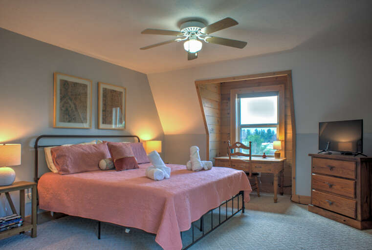 Upper Level - Bedroom 2 - King Bed