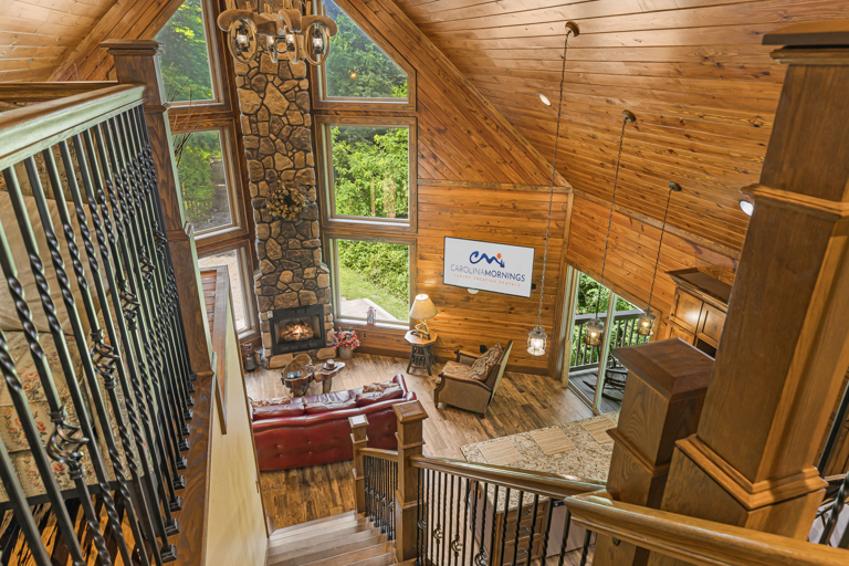 Stairs from Main Level