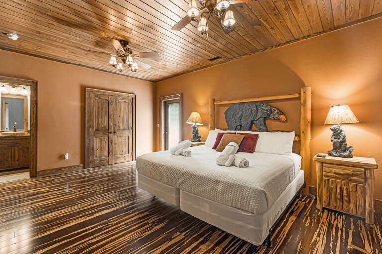 Main Suite/Bedroom Three - King Bed w/ Private Balcony