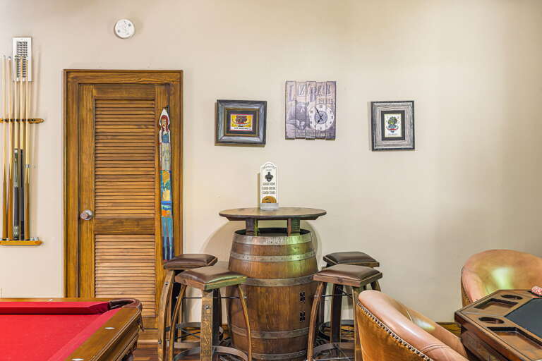 Wine Barrel Seating