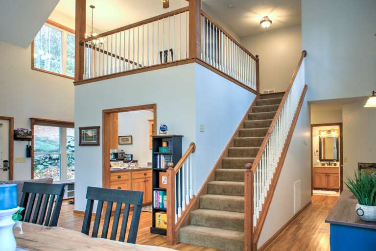 Stairs to Upper Level