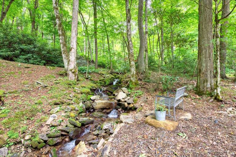 Sit Back and Enjoy the Sounds of the Creek