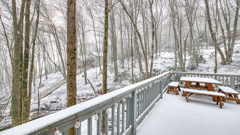 Winter at Woodland Escape