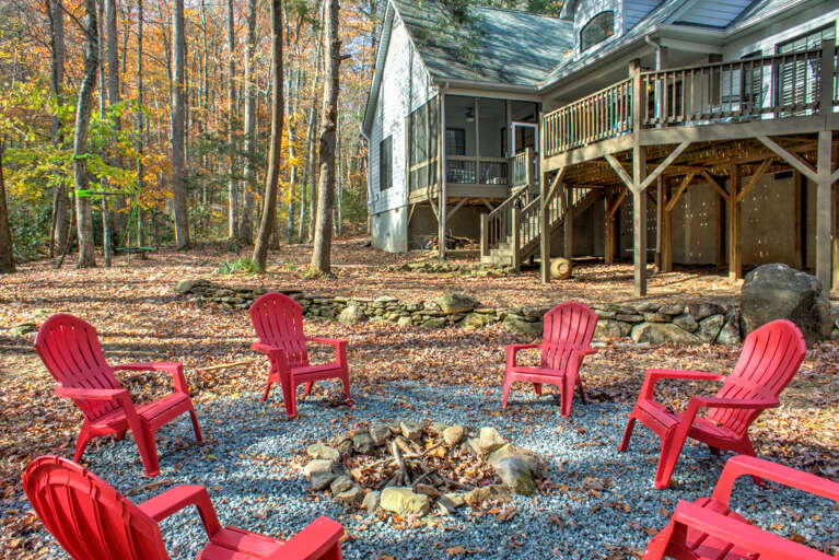 Stay warm around the Fire Pit