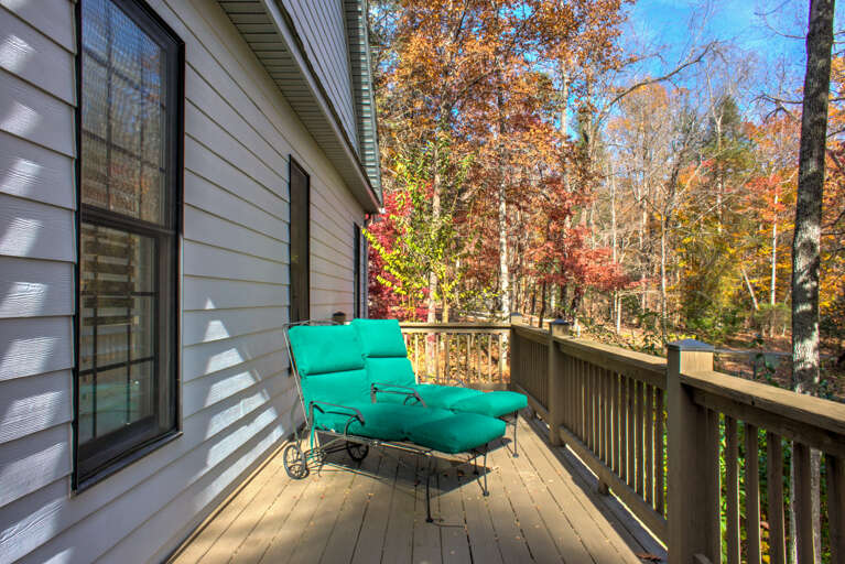 Deck with Lounge Chairs