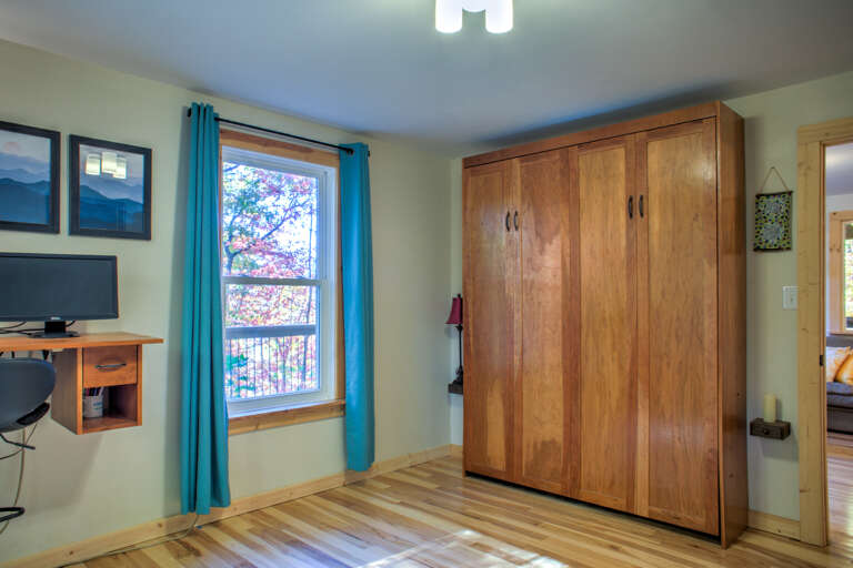 Bedroom 2 - Queen Murphy bed/Office Space