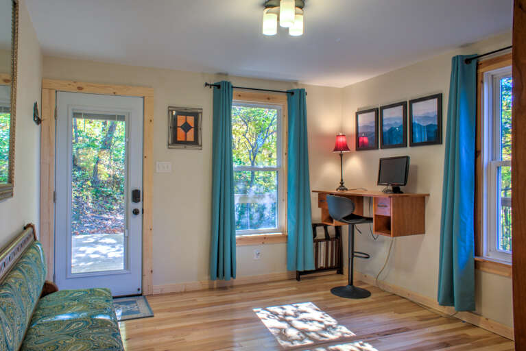 Entrance to Serenity Escape/Office Area/Bedroom 2