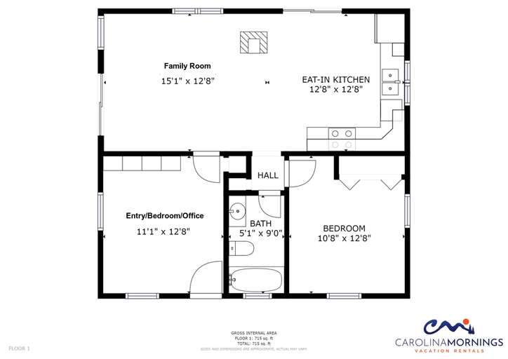 Serenity Escape Floorplan