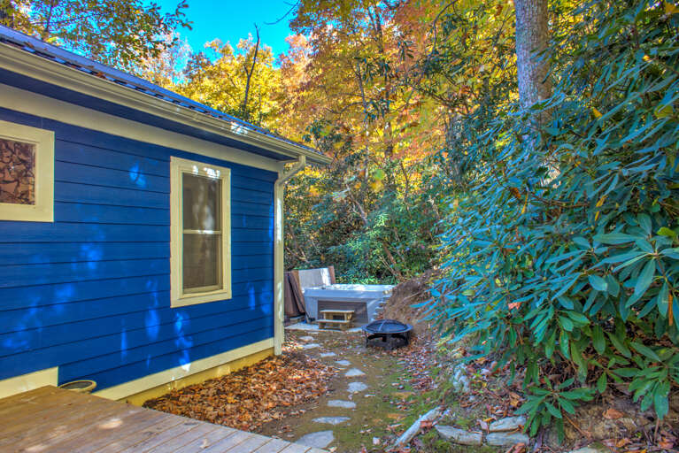 Path to Hot Tub