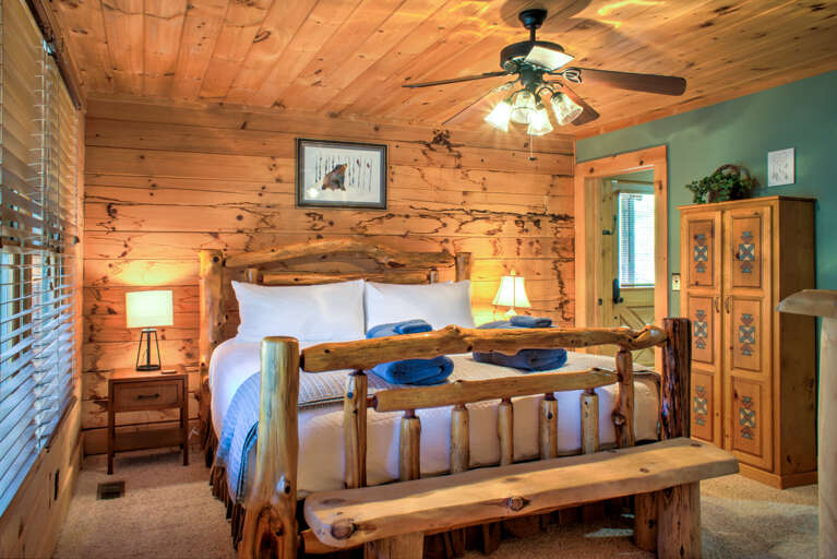 Main Level - Bedroom One - King Bed