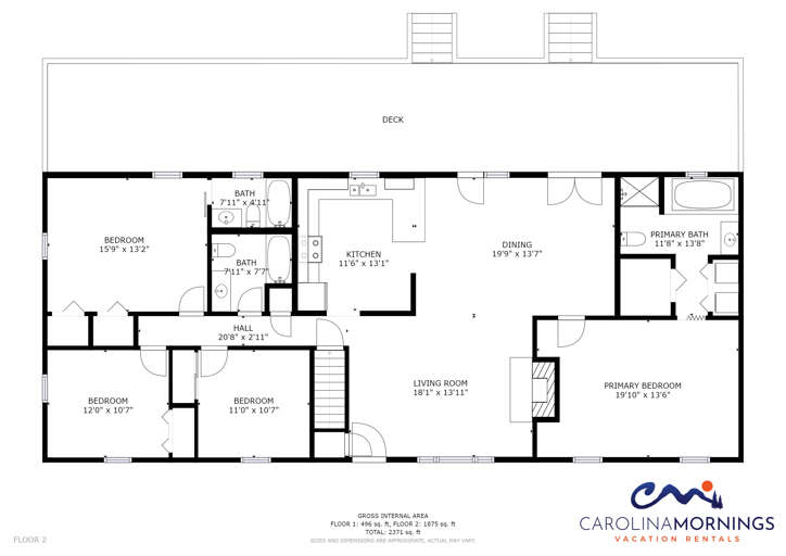 Hill Top Tree House Floorplan