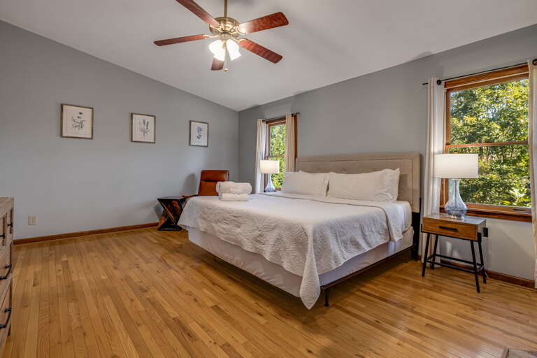 Main Level - Main Suite/Bedroom One - King Bed
