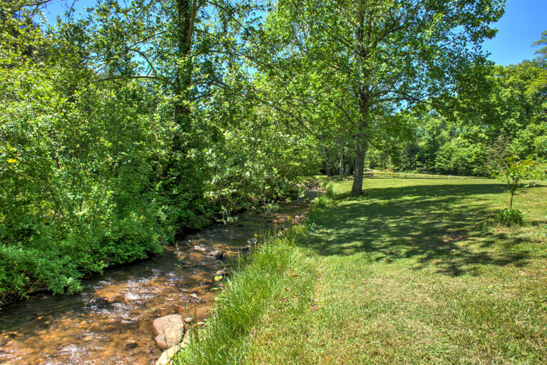 Shope Creek Running Through Property