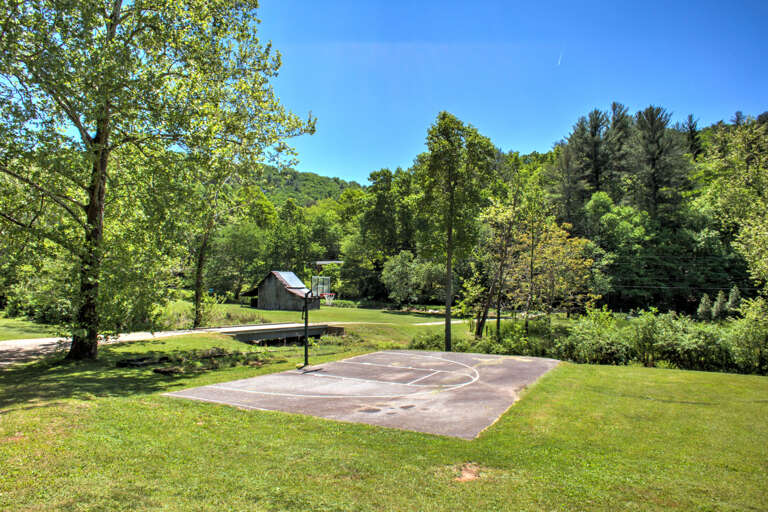 Half Basketball Court