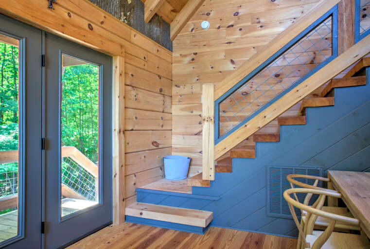 Stairs to Upper Level