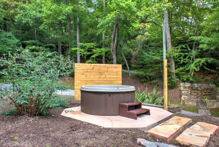 Relax and Dip into the Hot Tub