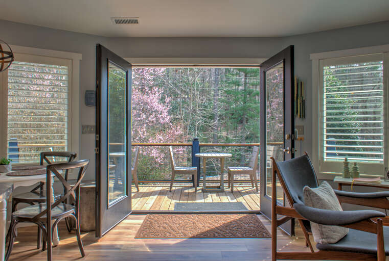 French Doors to enjoy each Season