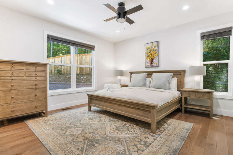 Main Level - Main Suite/Bedroom One - King Bed