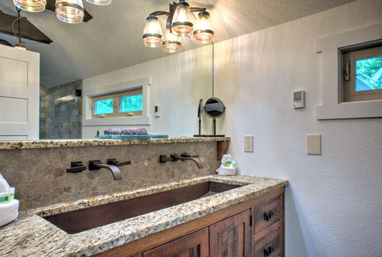 Main Suite/Bedroom One - Attached Shower Bath w/ Dual Vanities