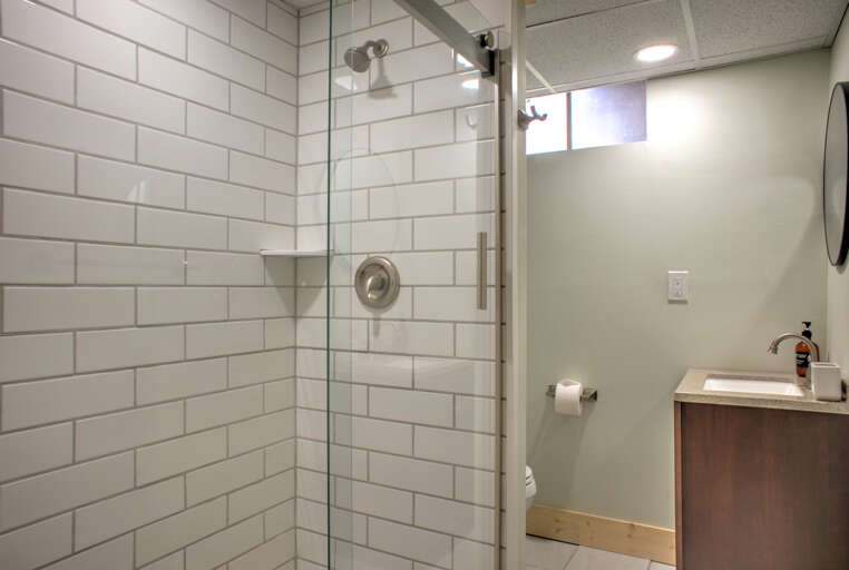 Lower Level - Shared Full Shower Bath