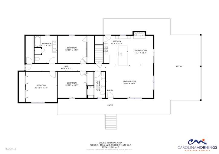 River Bank Retreat Floorplan
