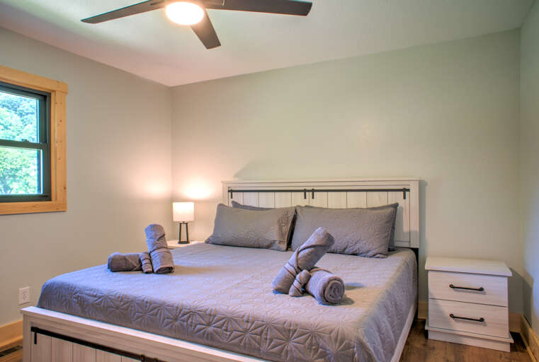 Main Level - Bedroom Two - King Bed