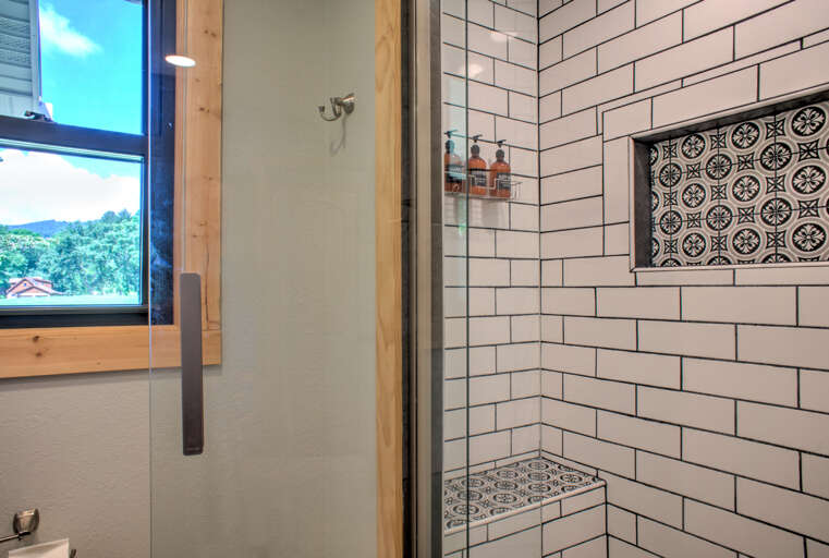 Main Level - Shared Full Shower Bath