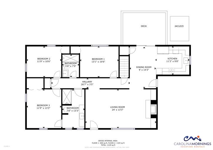 Hilltop Haven Floorplan 2