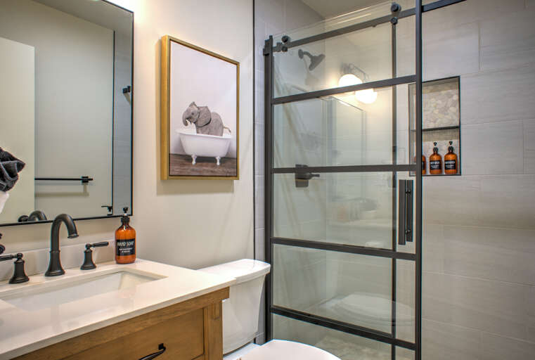 Main Level - Shared Shower Bath
