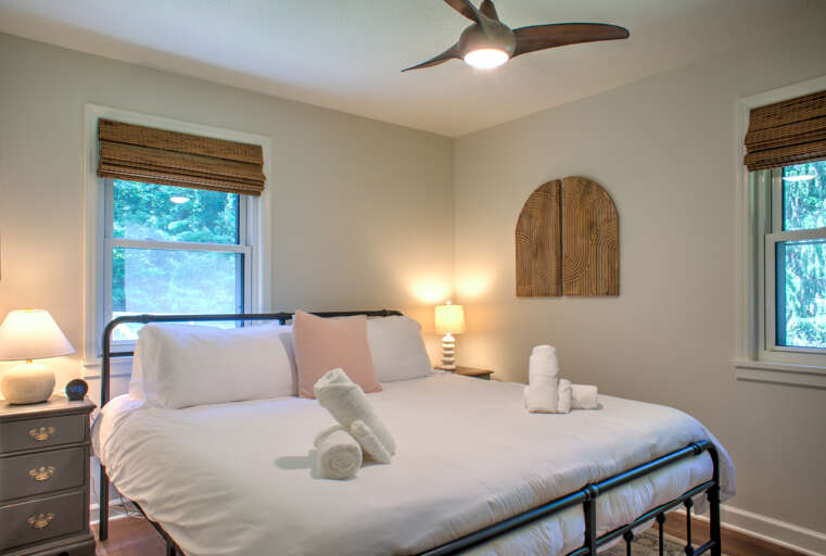 Main Level - Bedroom Two - King Bed