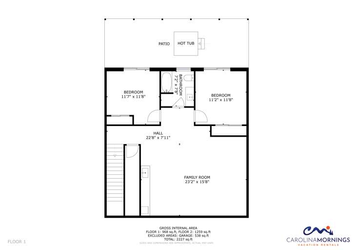 Hops and Dreams Floorplan