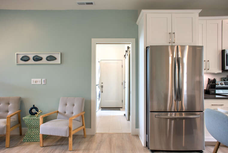Main Level - Hall to Laundry Area