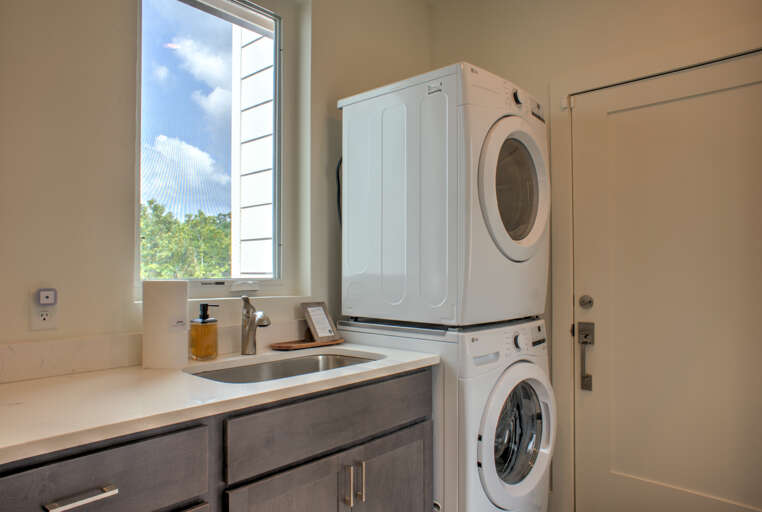 Laundry Area w/ Folding Counter Space