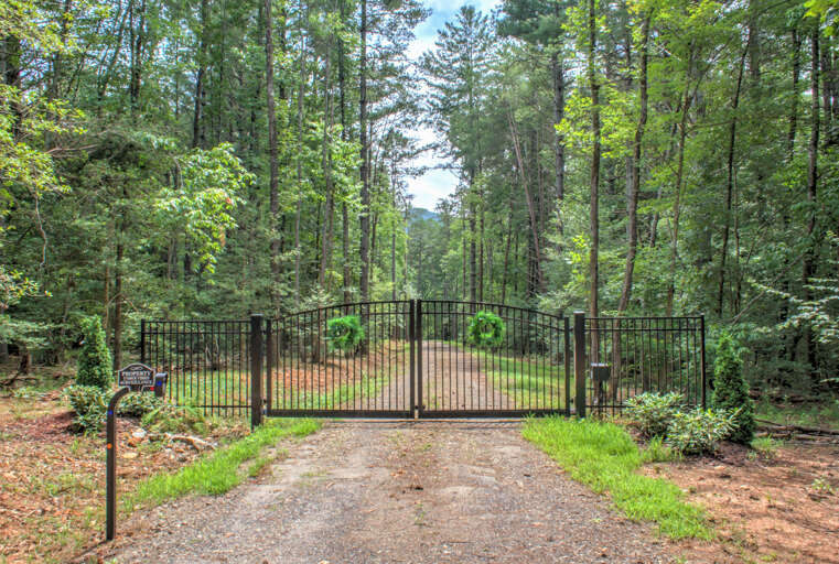 Private Gated Entrance
