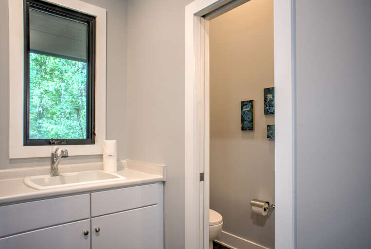 Laundry Area w/ Half Bath