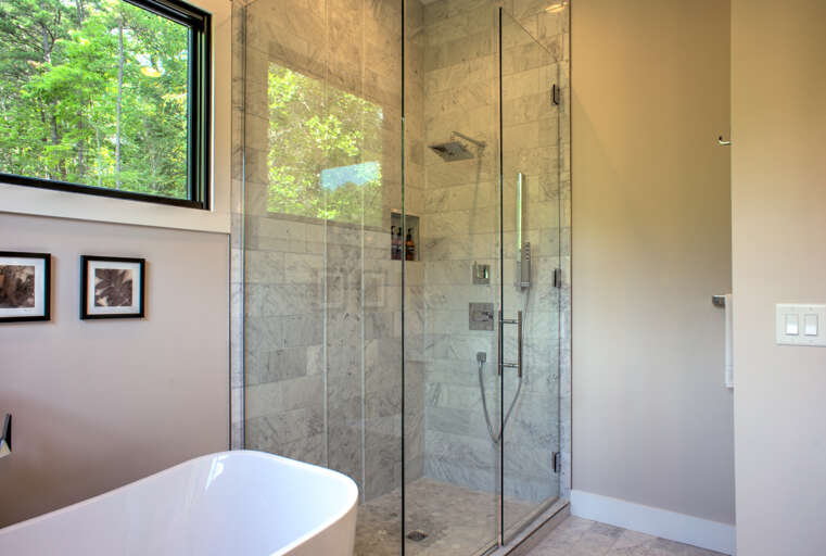 Main Suite/Bedroom One - Attached Full Bath w/ Walk-In Shower