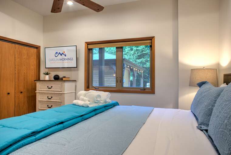 Bedroom Three - King Bed w/ Smart TV