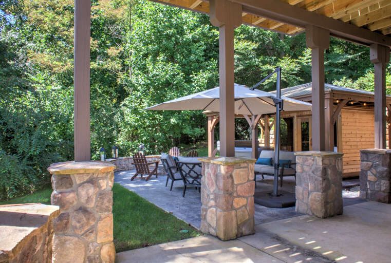 Path to Outdoor Entertainment Area