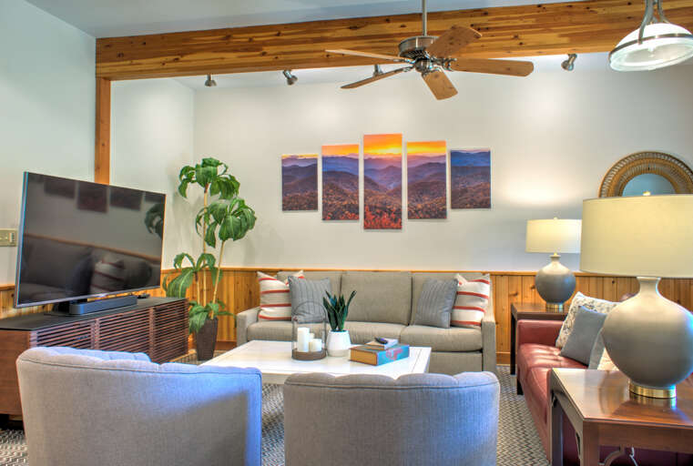 Lower Level Living Area