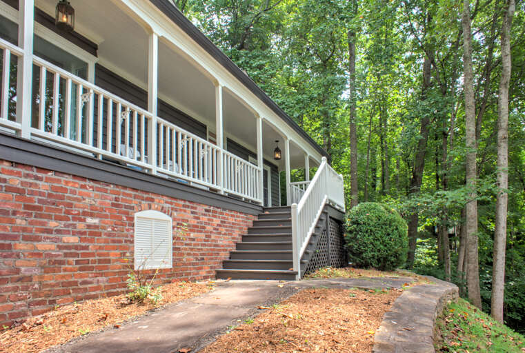 Stairs to Front Entrance