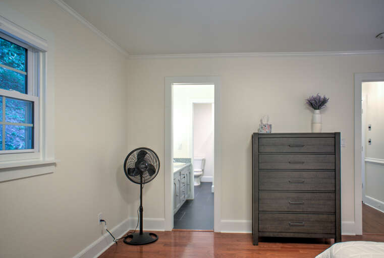 Main Suite/Bedroom One - King Bed w/ Attached Shower Bath