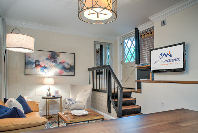 Living Area w/ Smart TV