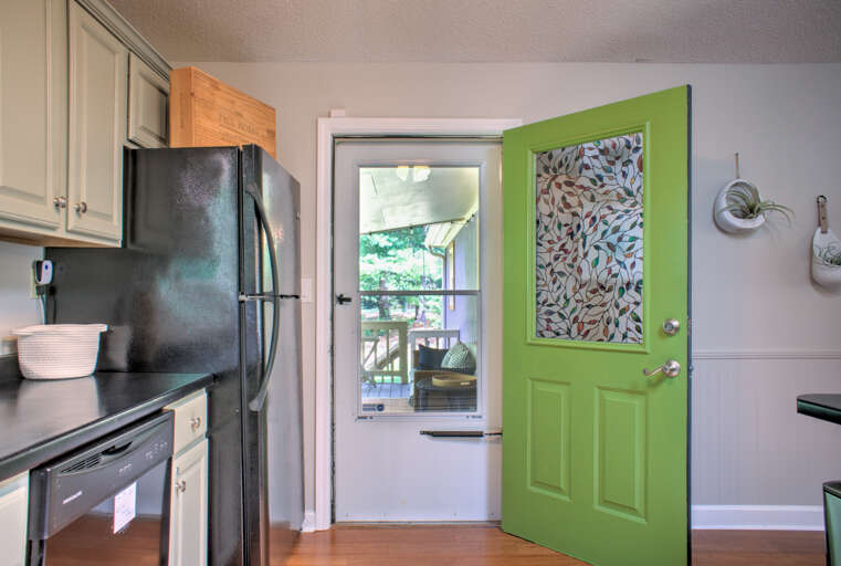 Access to Covered Deck Access to Covered Deck