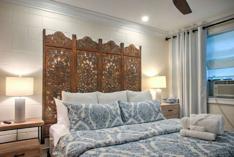 The Raisin - Bedroom One - King Bed