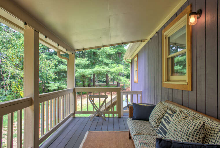 The Grape Escape - Covered Deck w/ Outdoor Seating The Grape Escape - Covered Deck w/ Outdoor Seating