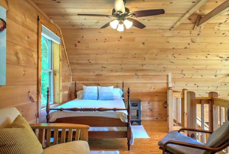Loft Area - Bonus Sleeping - Full Bed Loft Area - Bonus Sleeping - Full Bed
