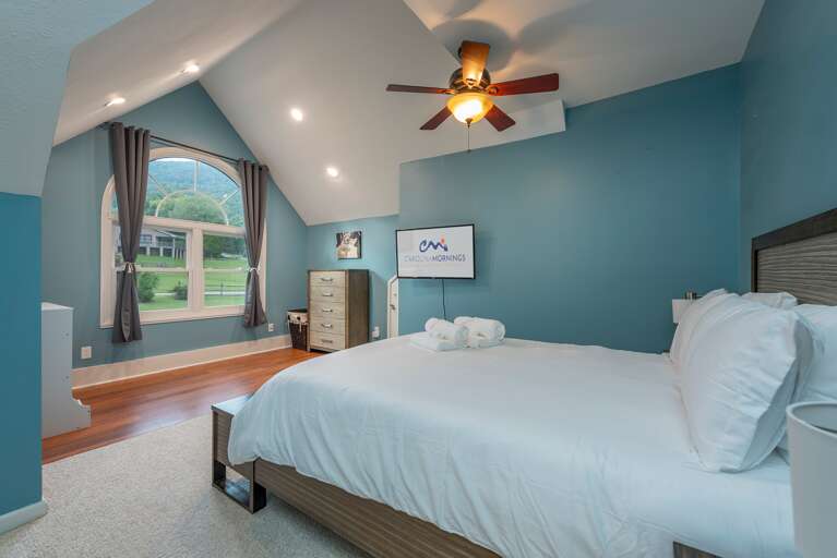 Bedroom Two - Smart TV & attached Full Bath