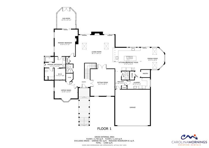 Smokies View Floorplan