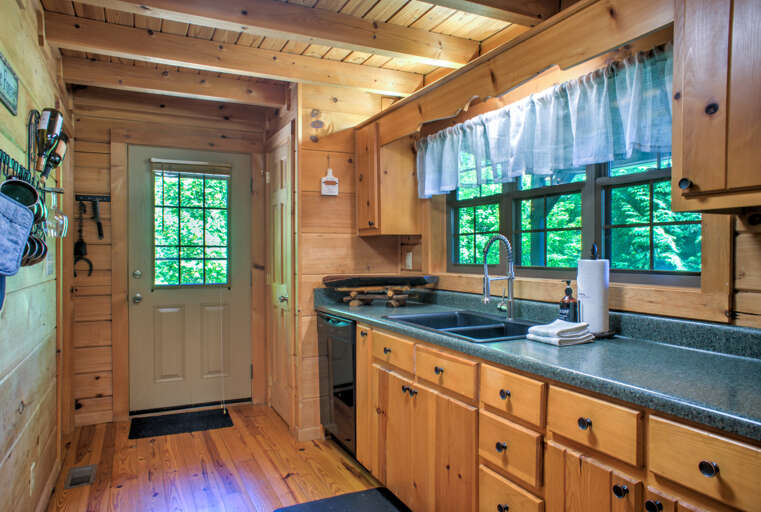 Fully Equipped Kitchen w/ Deck Access